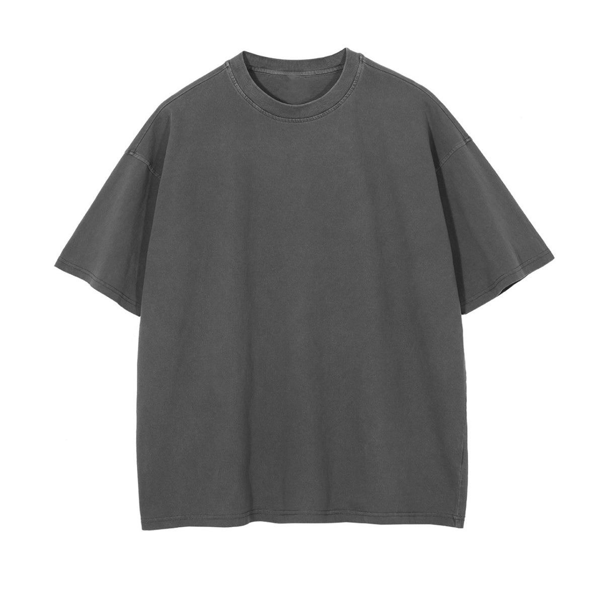 Standard Blank T-Shirt Washed Grey | Zen Athleisure