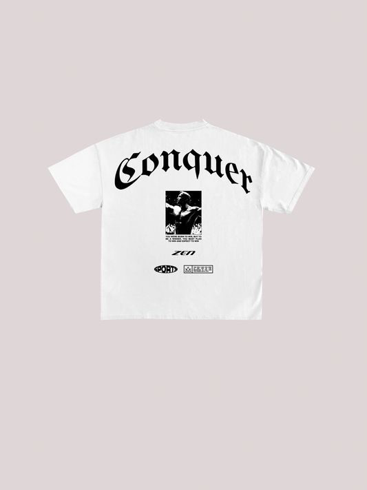 Conquer T-Shirt White